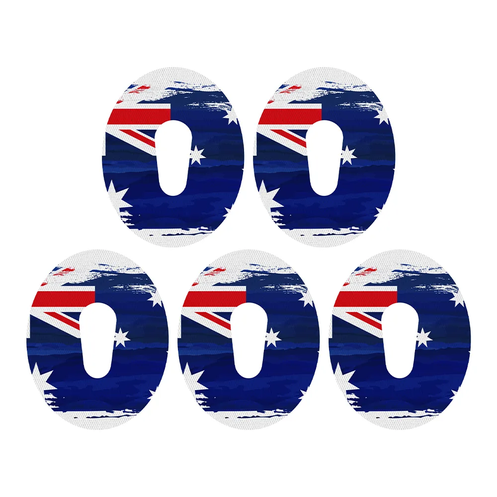 Dexcom Australian Flag Design Patches