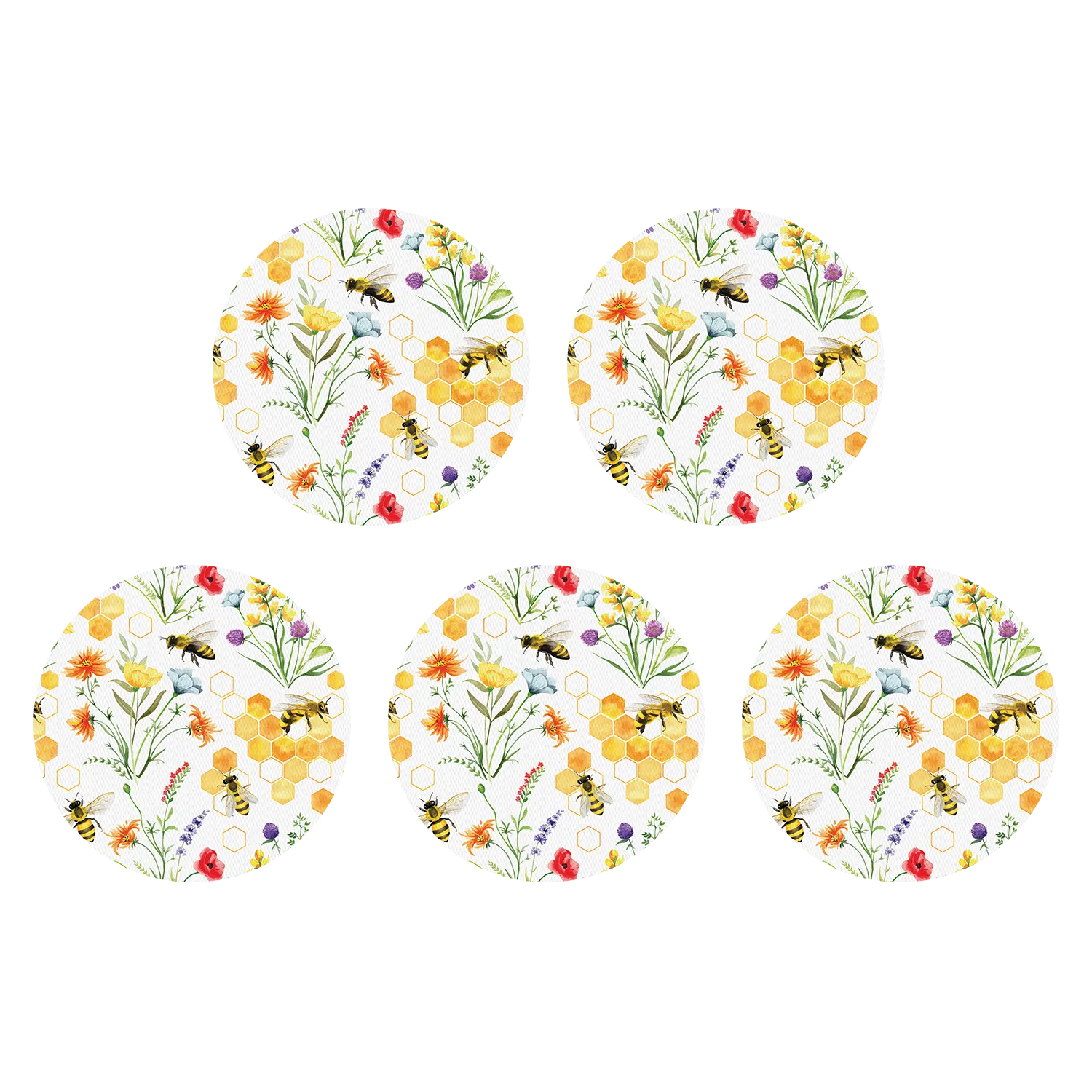 Dexcom Bees and Flowers Design Patches