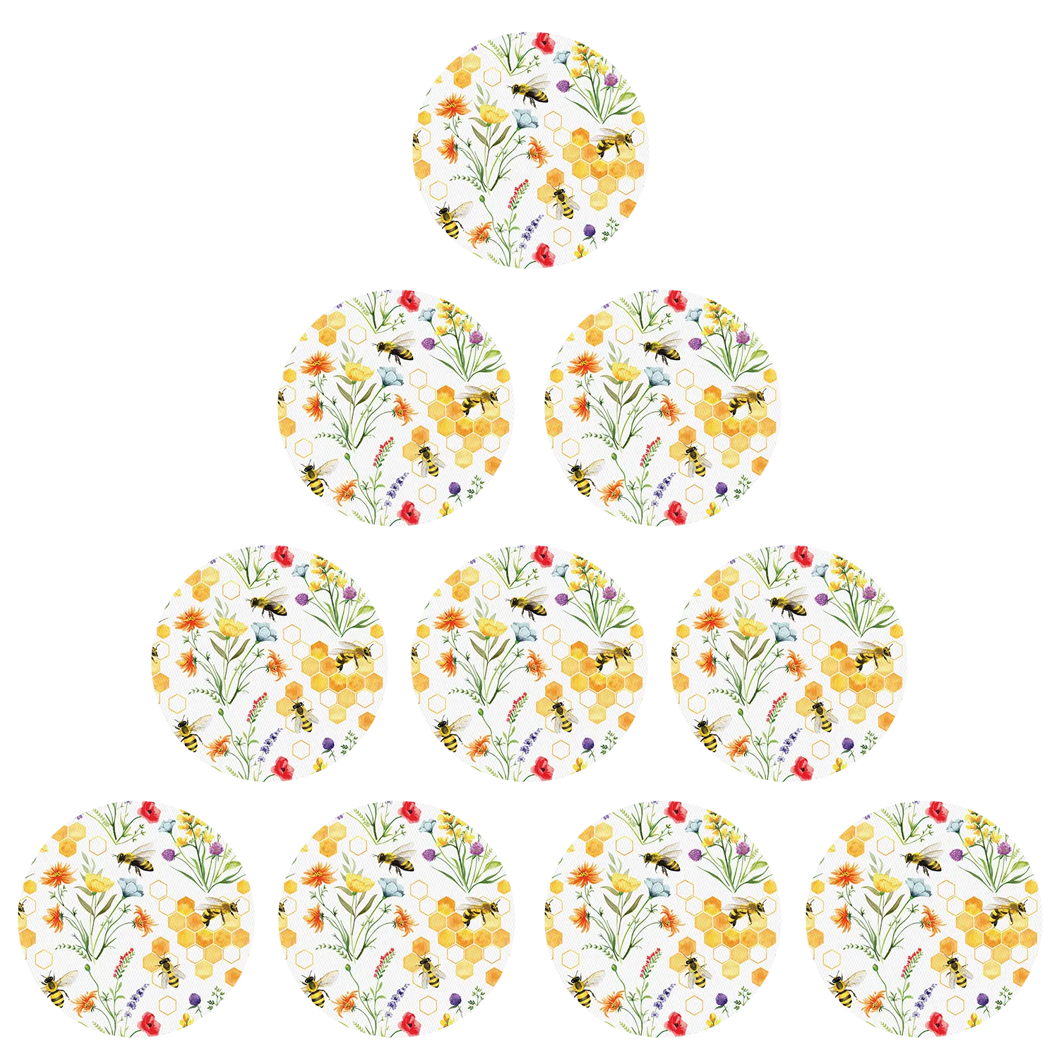 Dexcom Bees and Flowers Design Patches