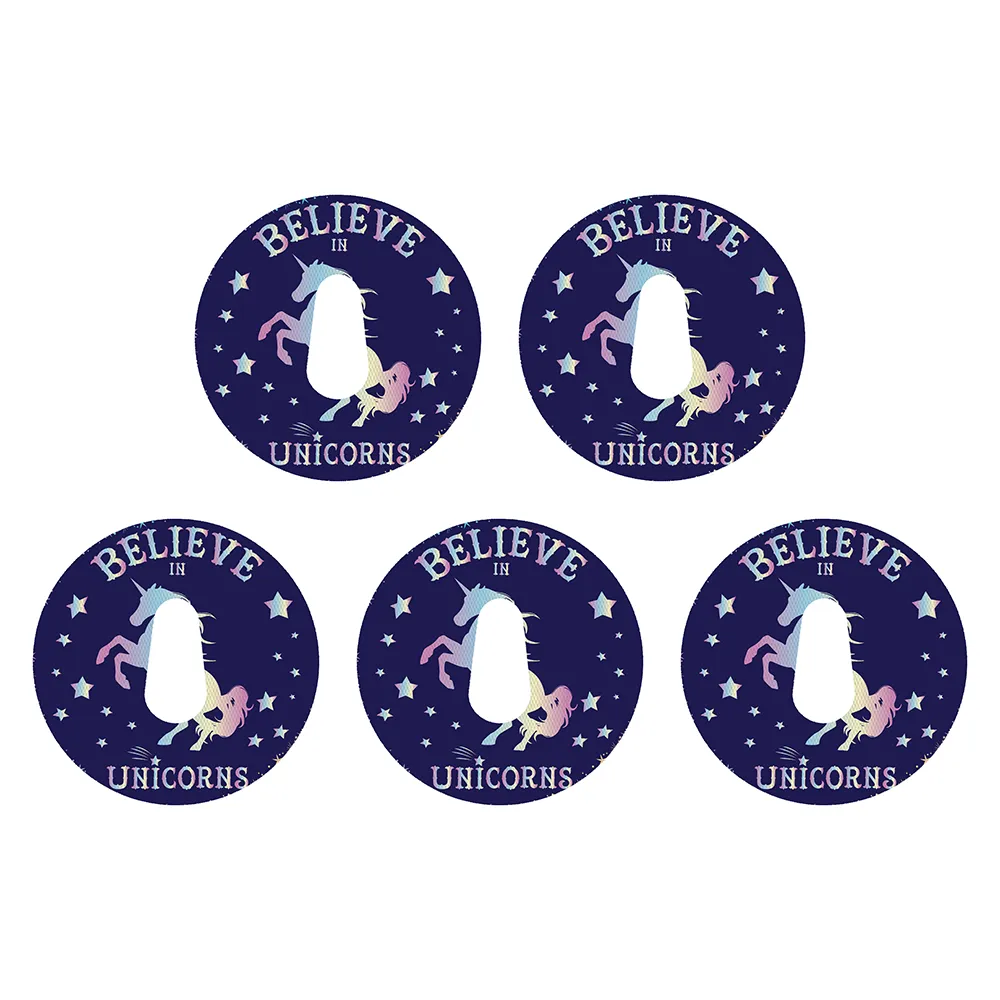 Dexcom Believe In Unicorns Design Patches