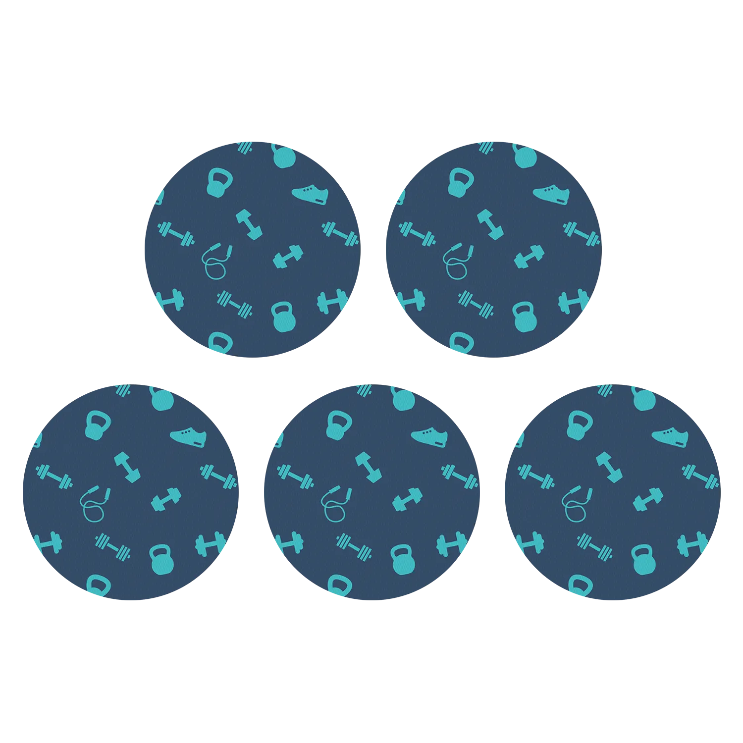 Dexcom Dumbbell Pattern Design Patches
