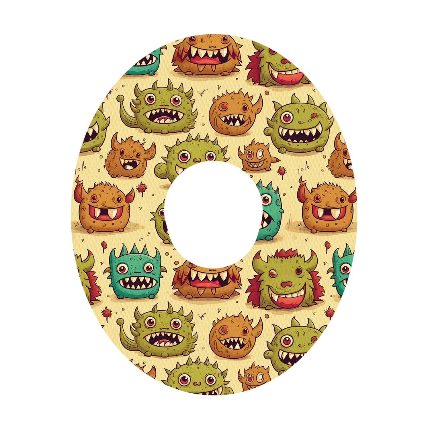 Dexcom Monsters Mix Design Patches