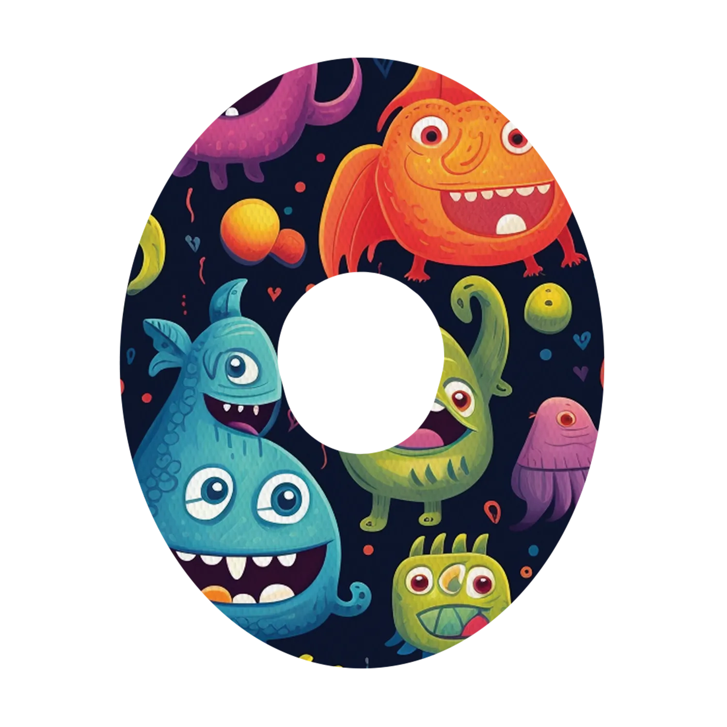 Dexcom Monsters Mix Design Patches