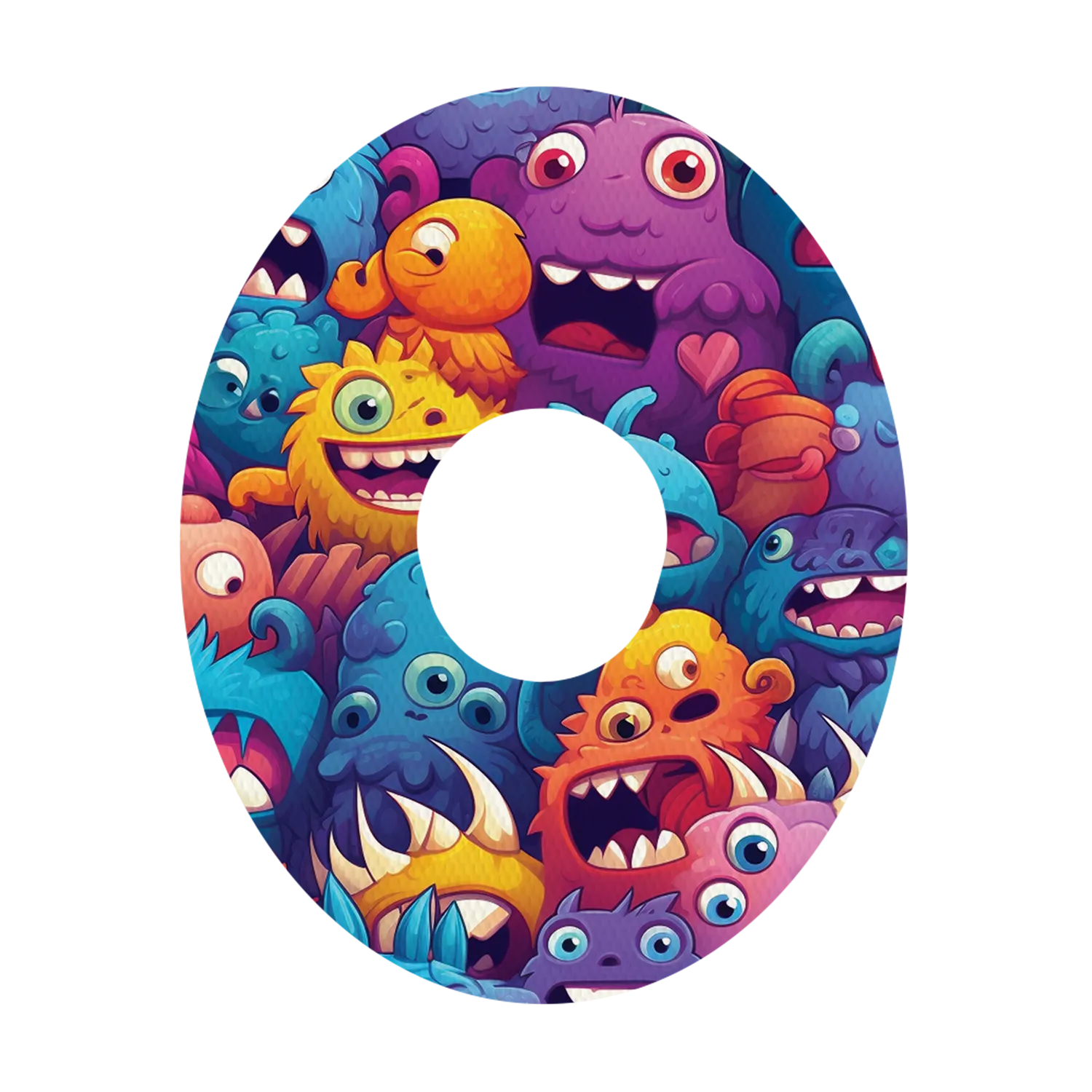Dexcom Monsters Mix Design Patches