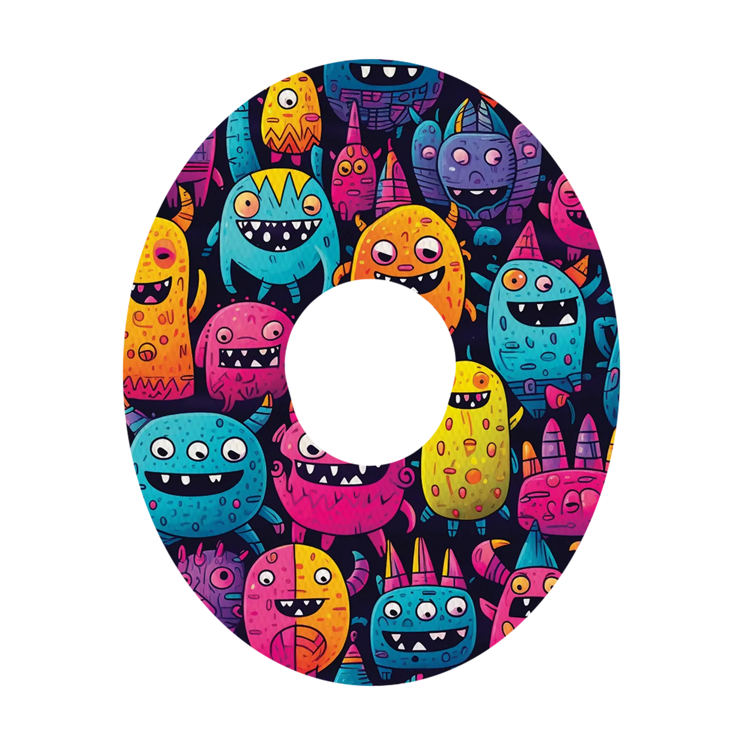 Dexcom Monsters Mix Design Patches