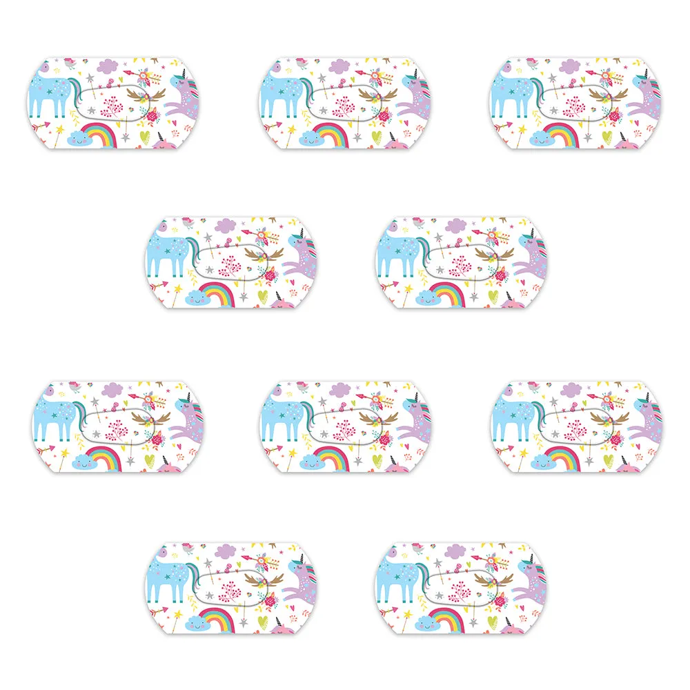Dexcom Pastel Unicorns Design Patches