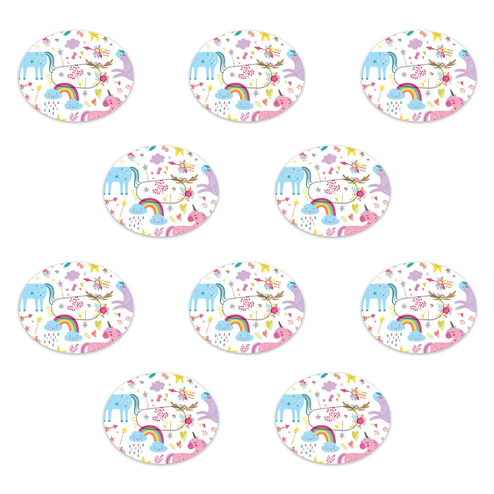Dexcom Pastel Unicorns Design Patches