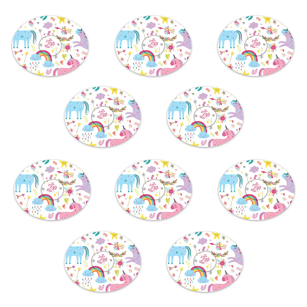Dexcom Pastel Unicorns Design Patches