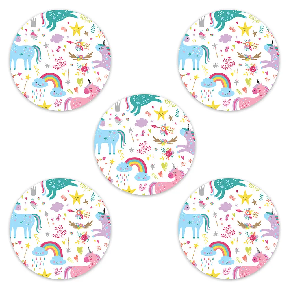 Dexcom Pastel Unicorns Design Patches