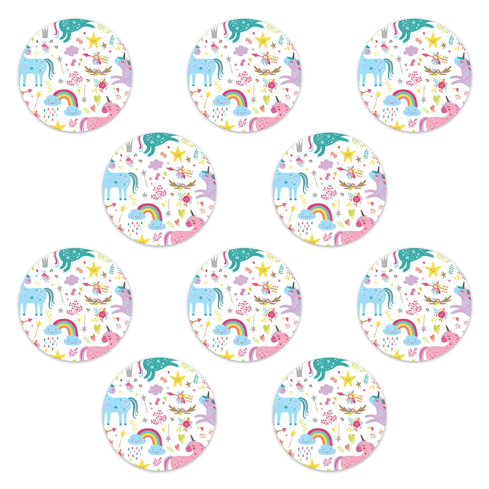 Dexcom Pastel Unicorns Design Patches