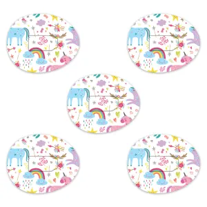 Dexcom Pastel Unicorns Design Patches