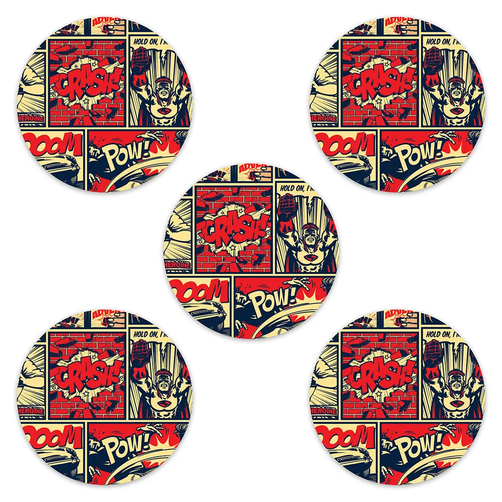 Dexcom Pop Art Comic Design Patches