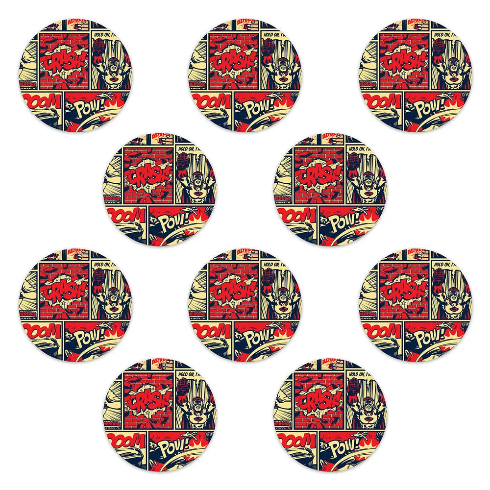 Dexcom Pop Art Comic Design Patches
