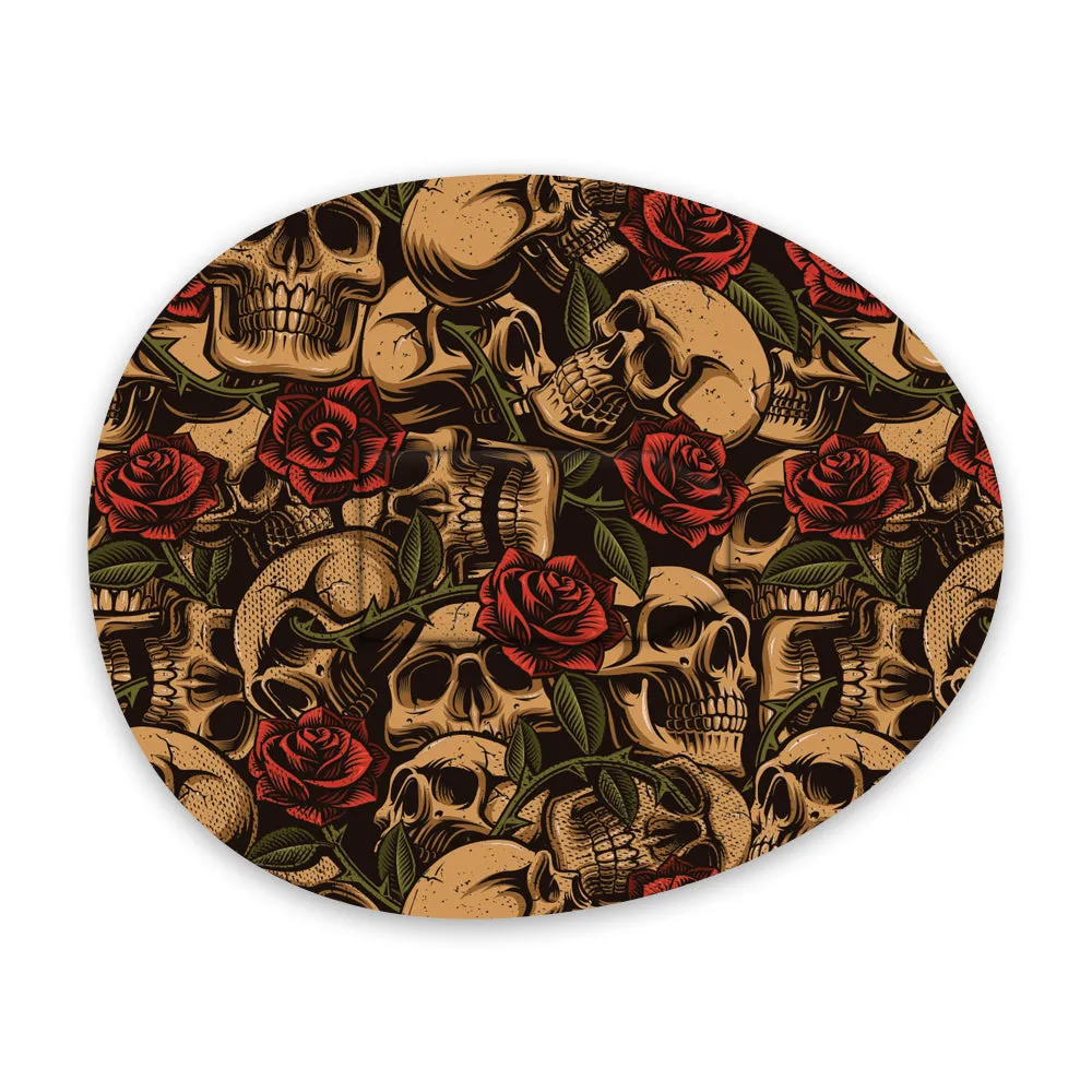 Dexcom Skulls & Roses Design Patches