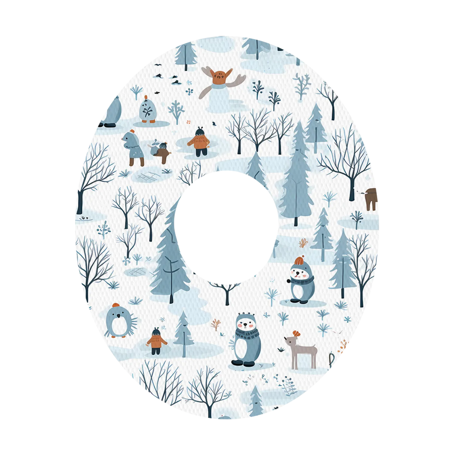 Dexcom Winter Animals Mix Design Patches