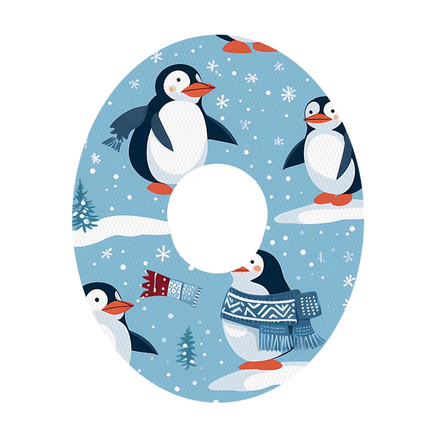 Dexcom Winter Animals Mix Design Patches