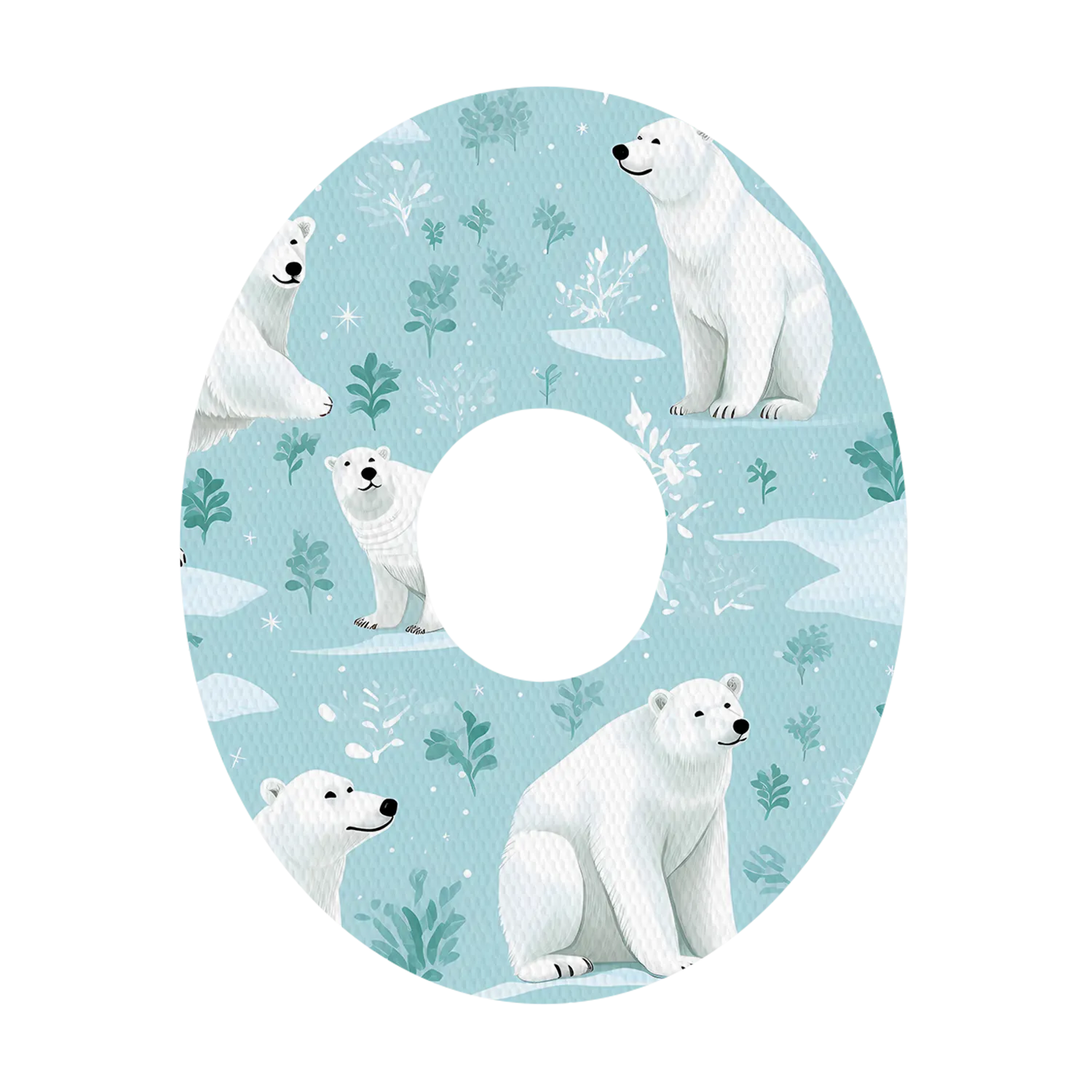 Dexcom Winter Animals Mix Design Patches
