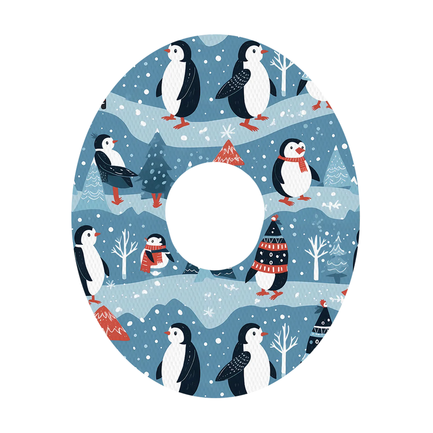 Dexcom Winter Animals Mix Design Patches