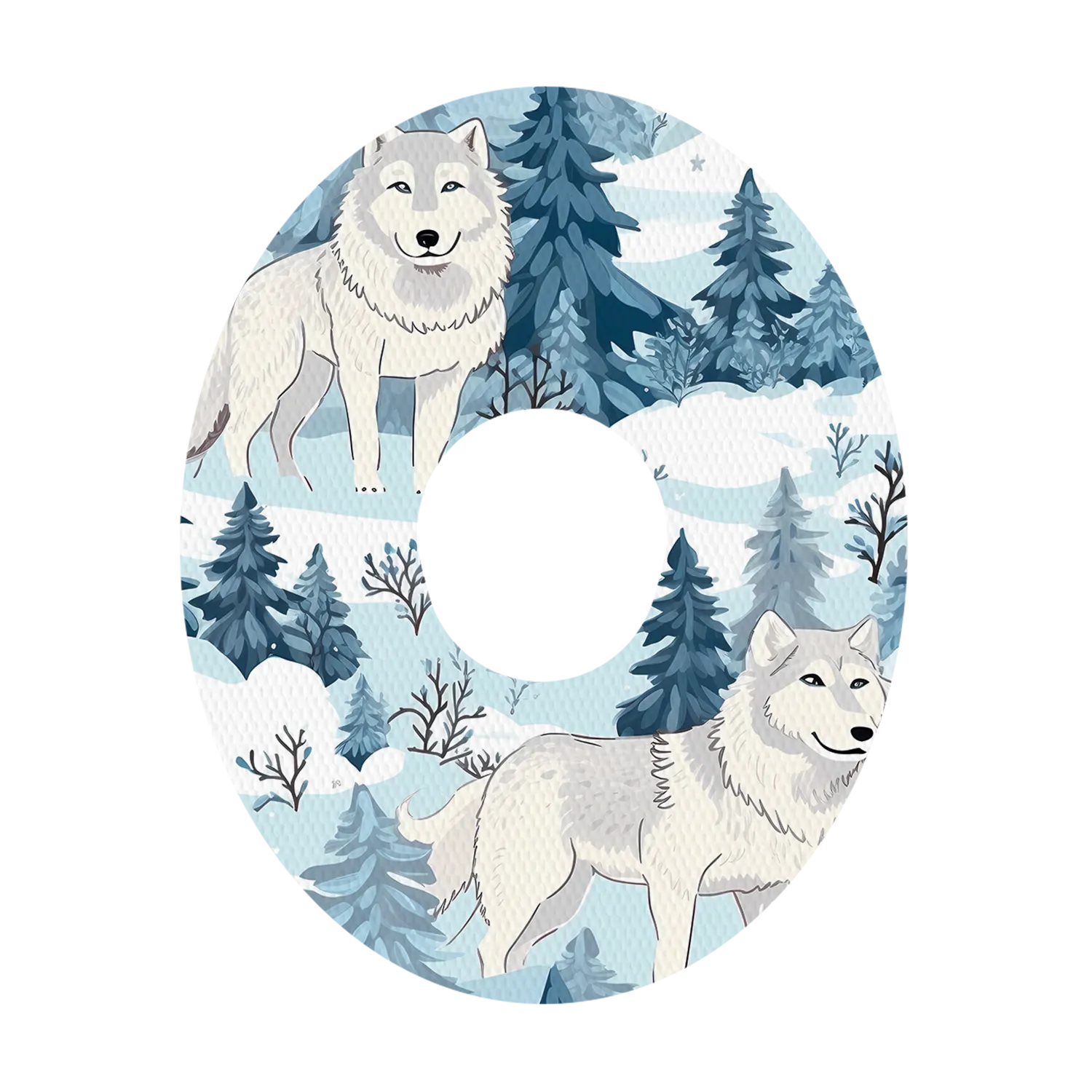 Dexcom Winter Animals Mix Design Patches