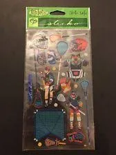 EK Success Sticko Athletic Stickers - Lacrosse