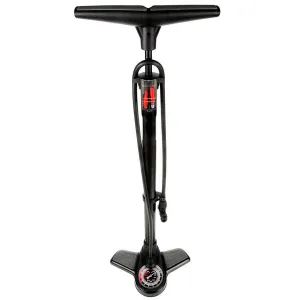 Evo Airpress Comp Floor Pump Double Head 160psi Black