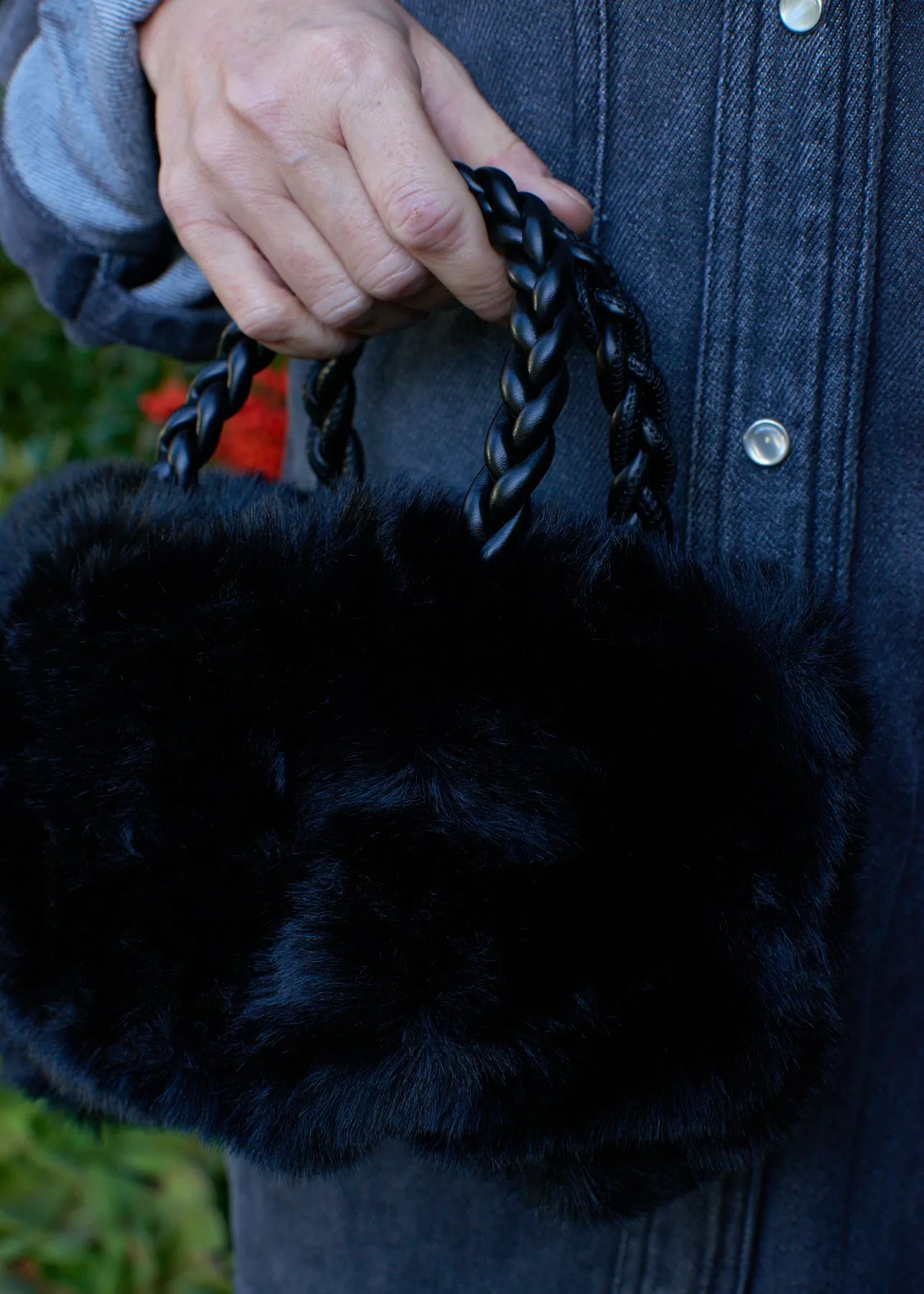 Faux Fur Bag
