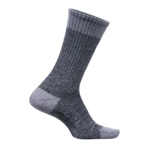 Feetures Mens Everyday Max Cushion Cozy Marl Crew Socks