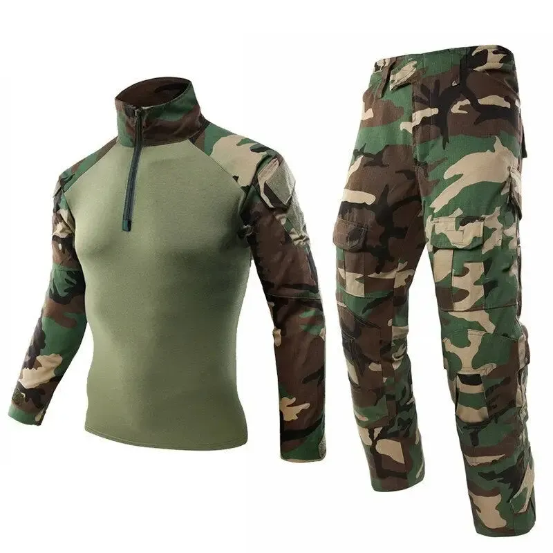 Femme treillis militaire