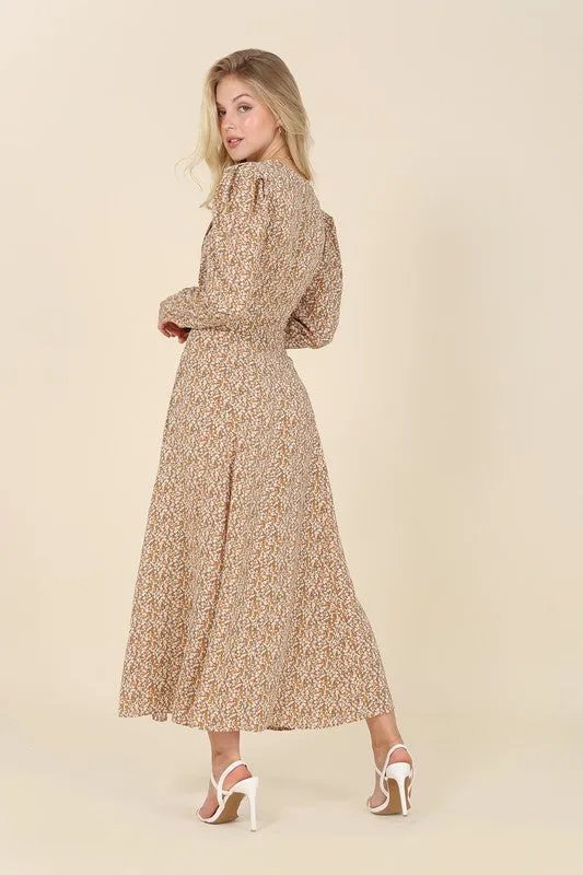 Fit & Flare Maxi Dress
