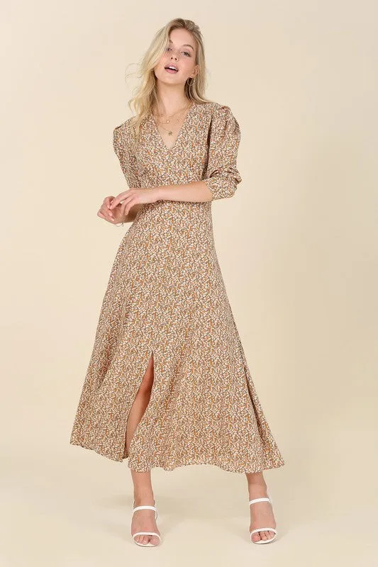 Fit & Flare Maxi Dress