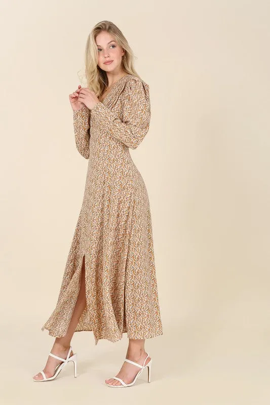 Fit & Flare Maxi Dress