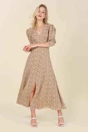 Fit & Flare Maxi Dress