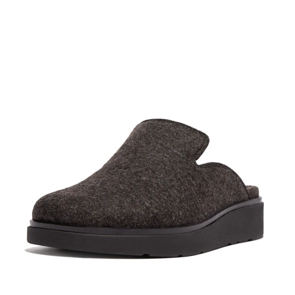 FitFlop Gen-FF e01 Felt Mules Black