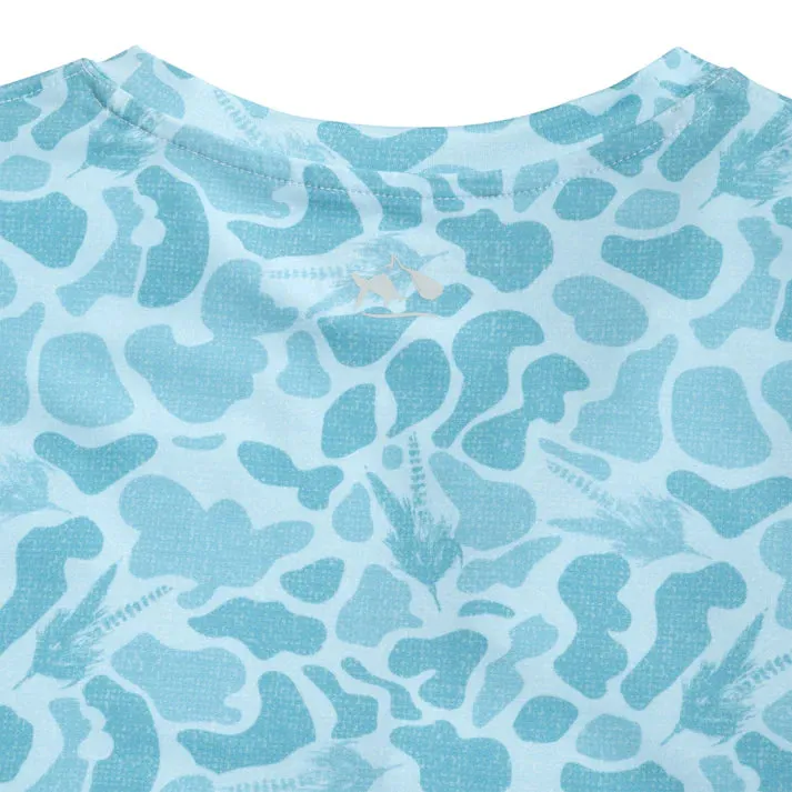 Fly Camo Perf Crew (Fresh Blue)