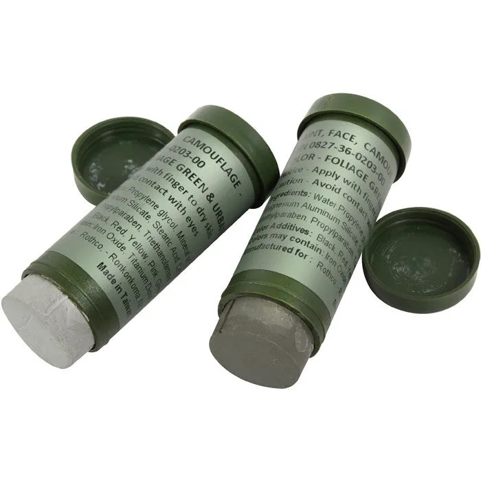 Foliage Green Urban Grey - NATO Face Paint Stick