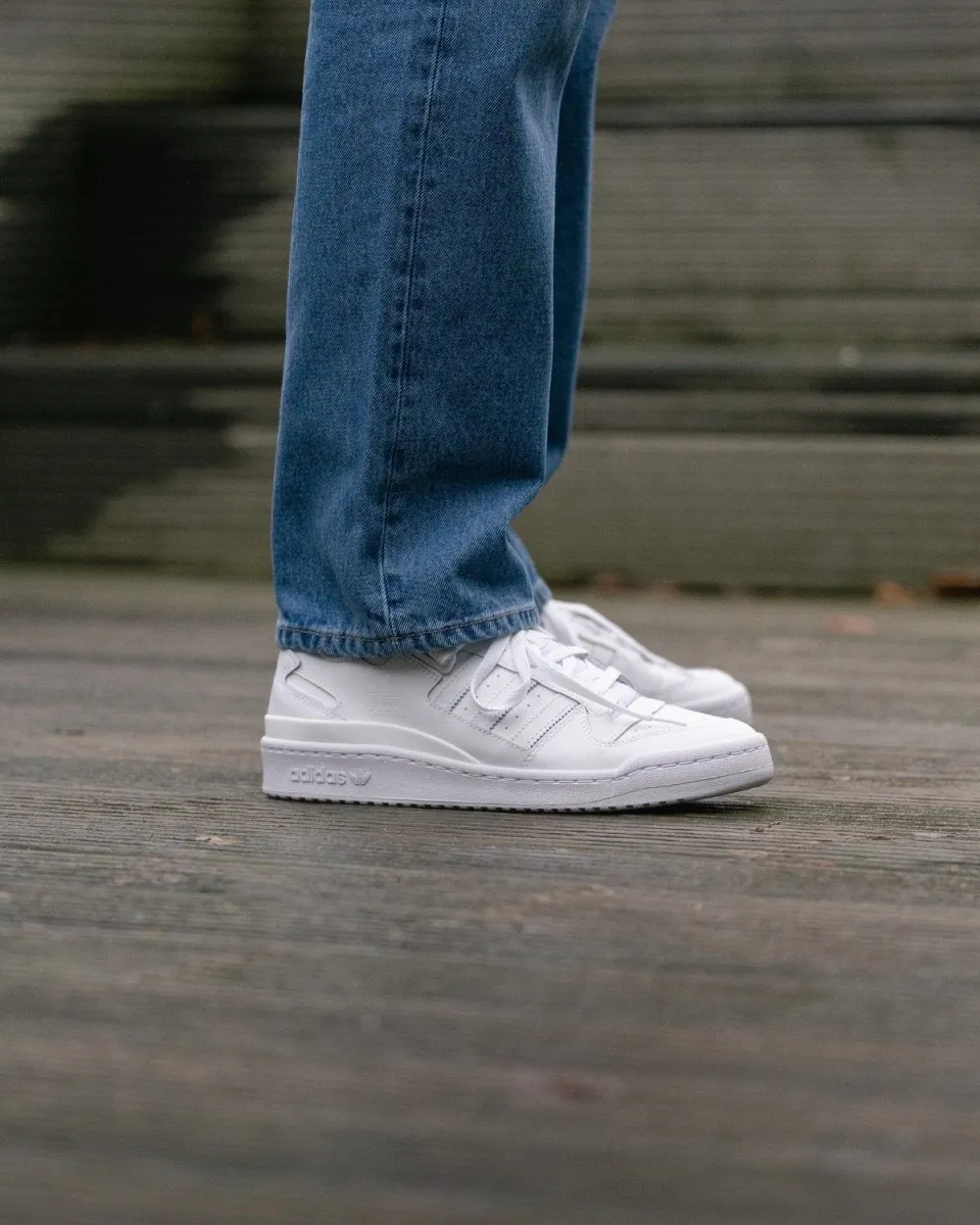 Forum Low - White/White