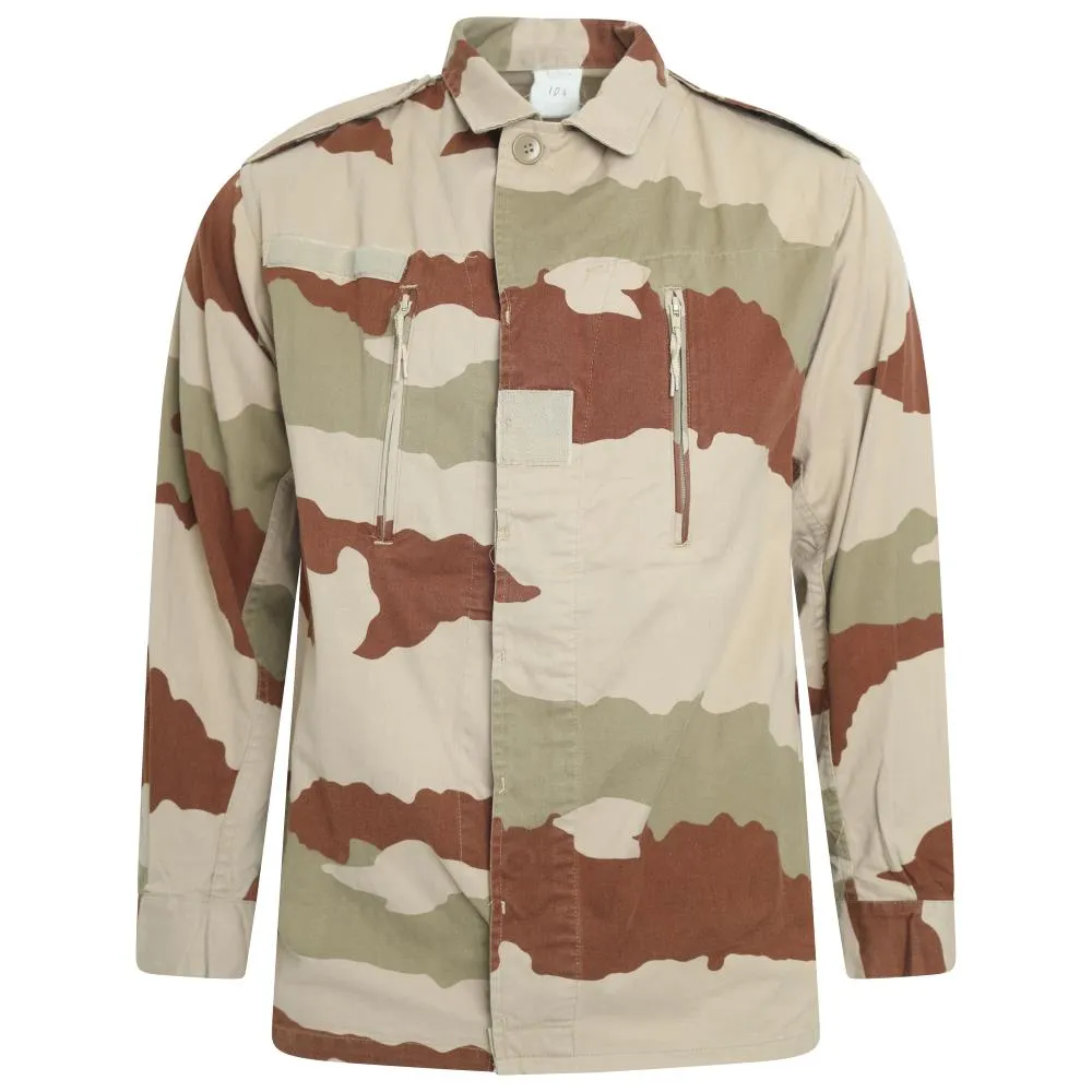 French Army Surplus F2 Desert Camo Field Jacket Grade 1