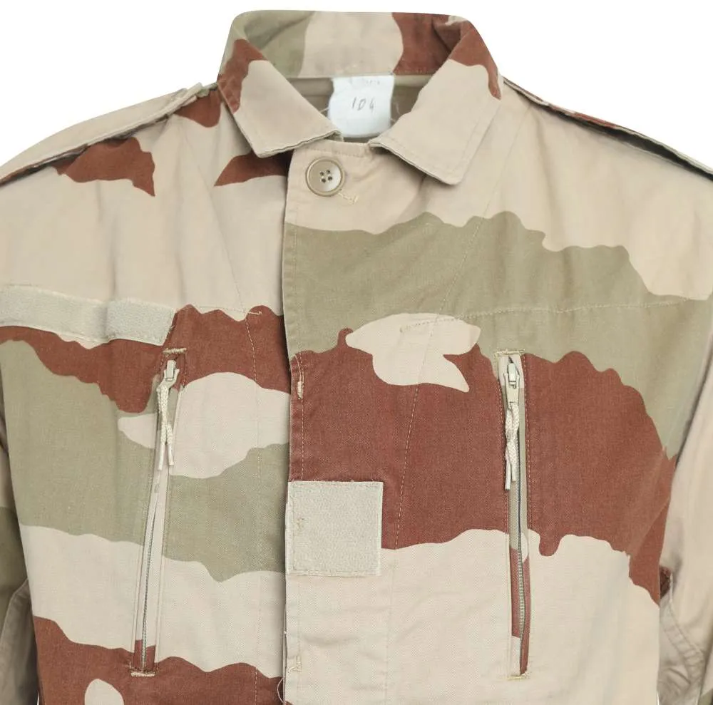 French Army Surplus F2 Desert Camo Field Jacket Grade 1