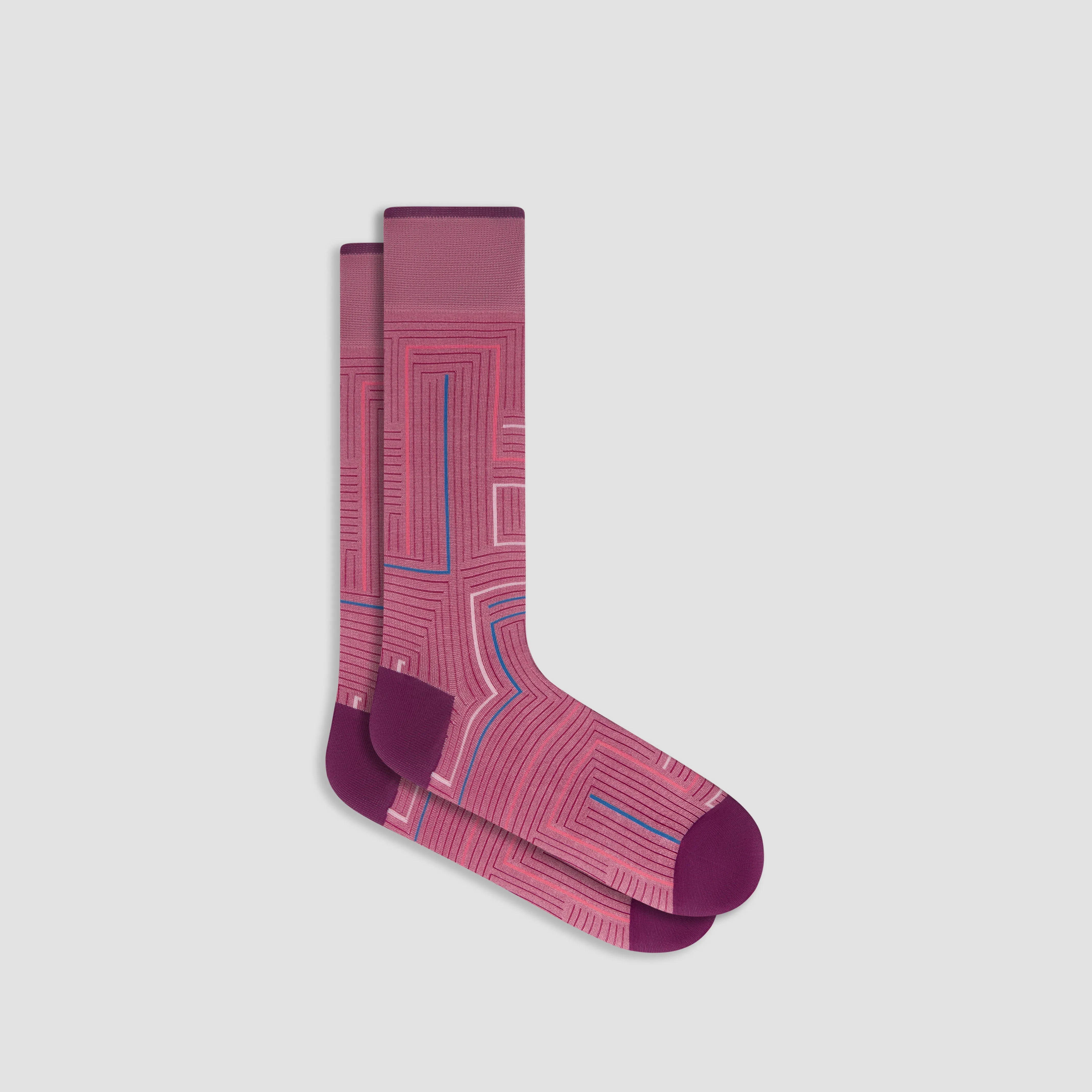 Geometric Mid-Calf Socks