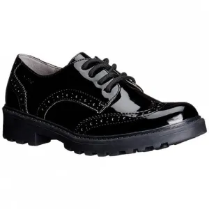 Geox Casey Black Patent