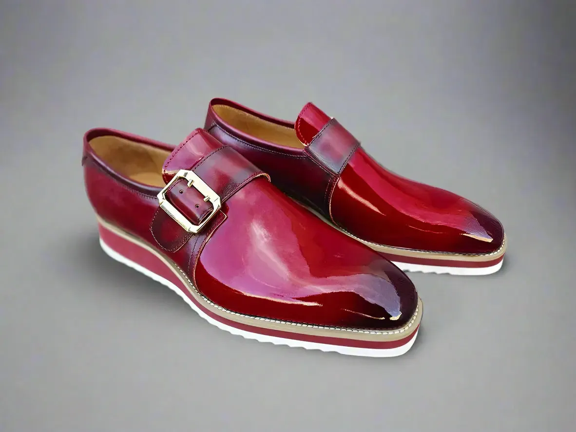 Gorgeous Patent Leather Monkstrap Slip on