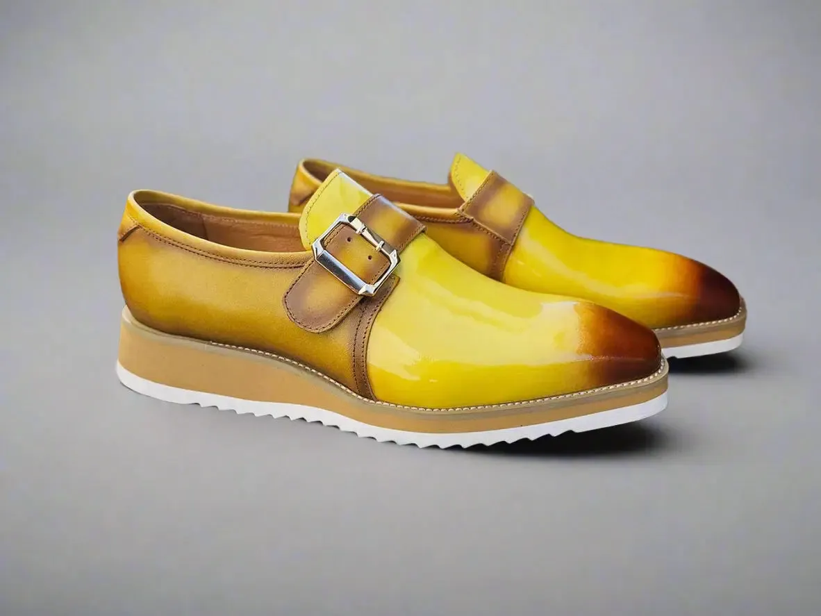 Gorgeous Patent Leather Monkstrap Slip on