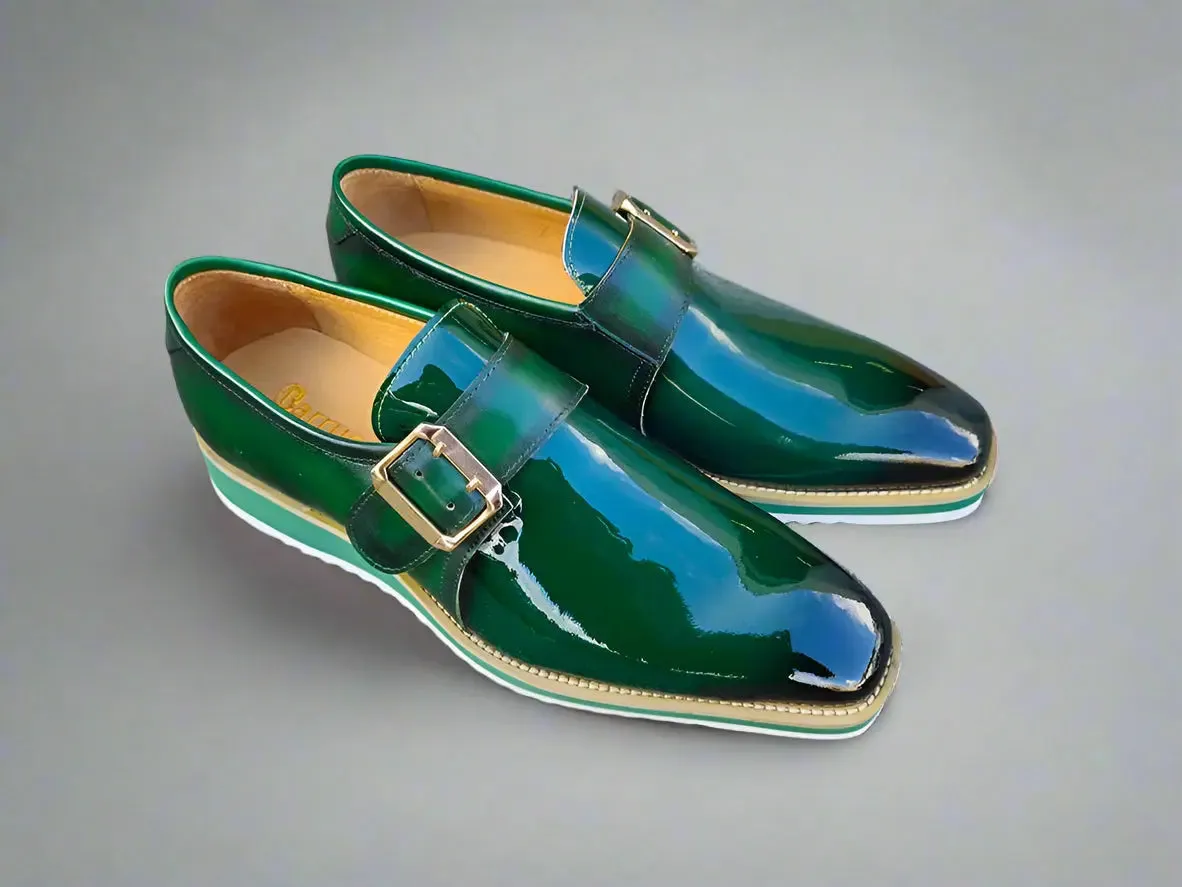 Gorgeous Patent Leather Monkstrap Slip on
