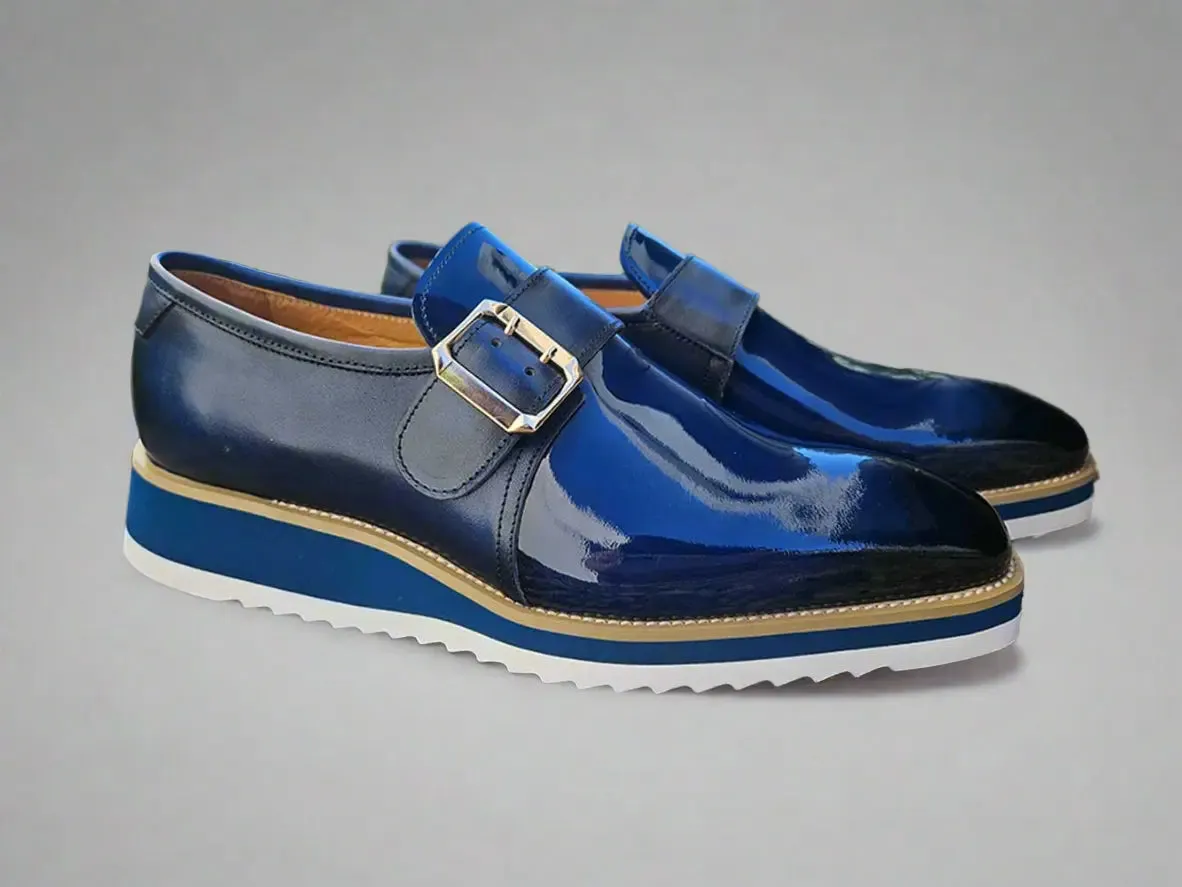 Gorgeous Patent Leather Monkstrap Slip on