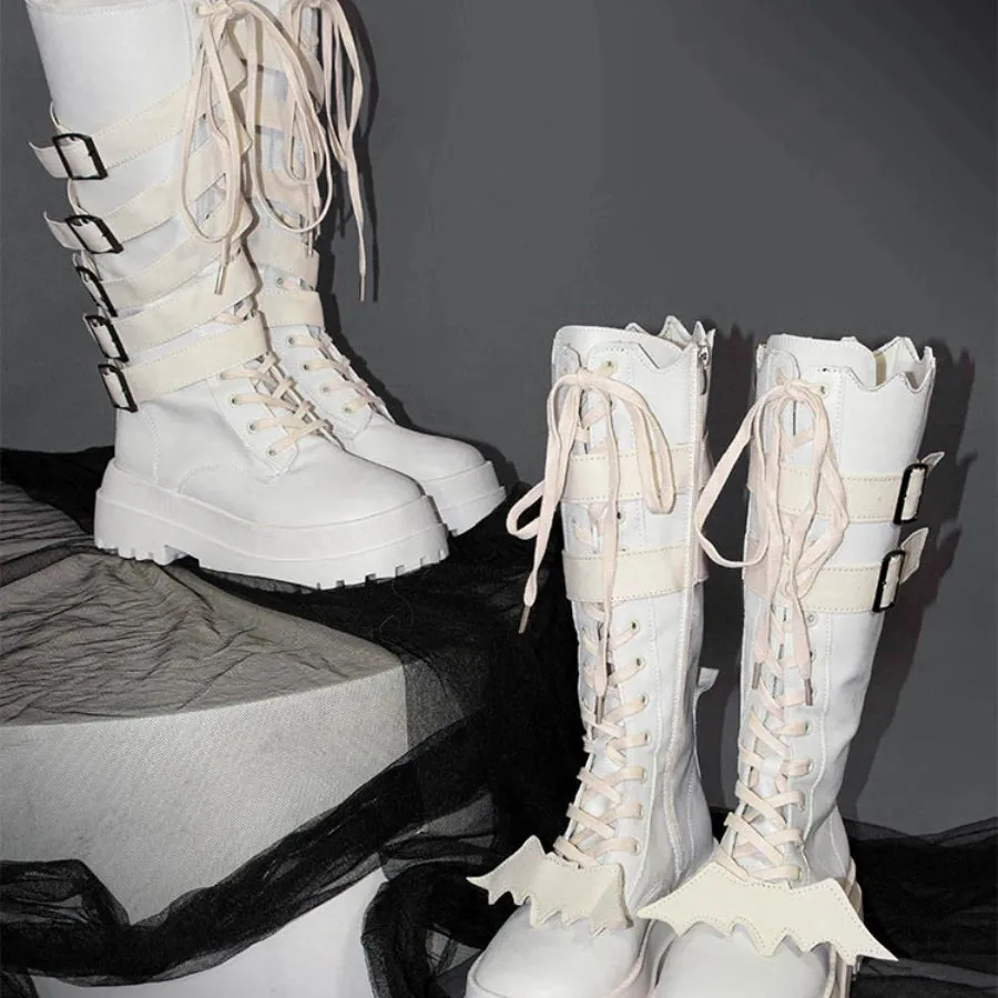 Gothic Thick-soled Long Boots S22523