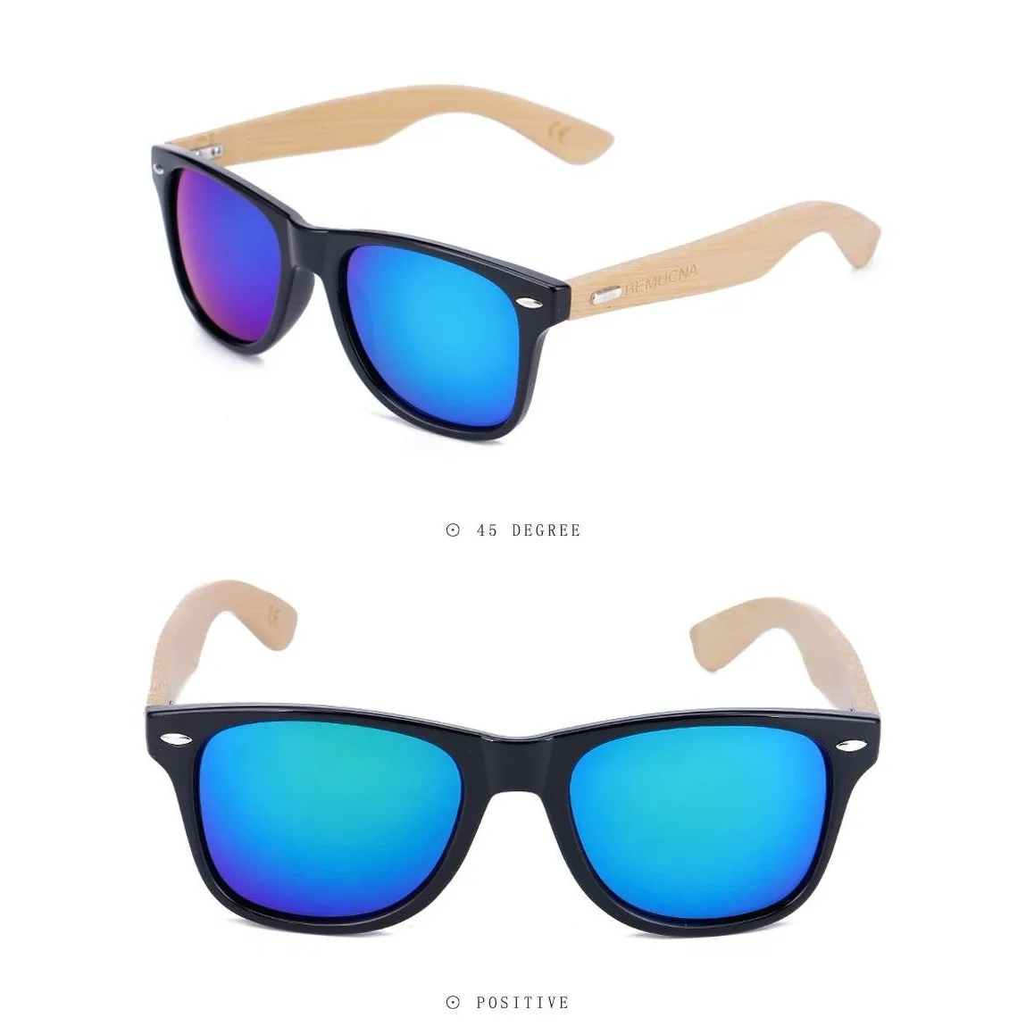 Handcrafted Sunglasses (Unisex) <br> Bamboo & Glass