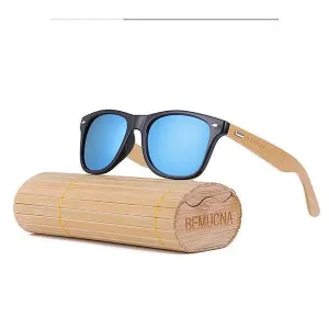 Handcrafted Sunglasses (Unisex) <br> Bamboo & Glass