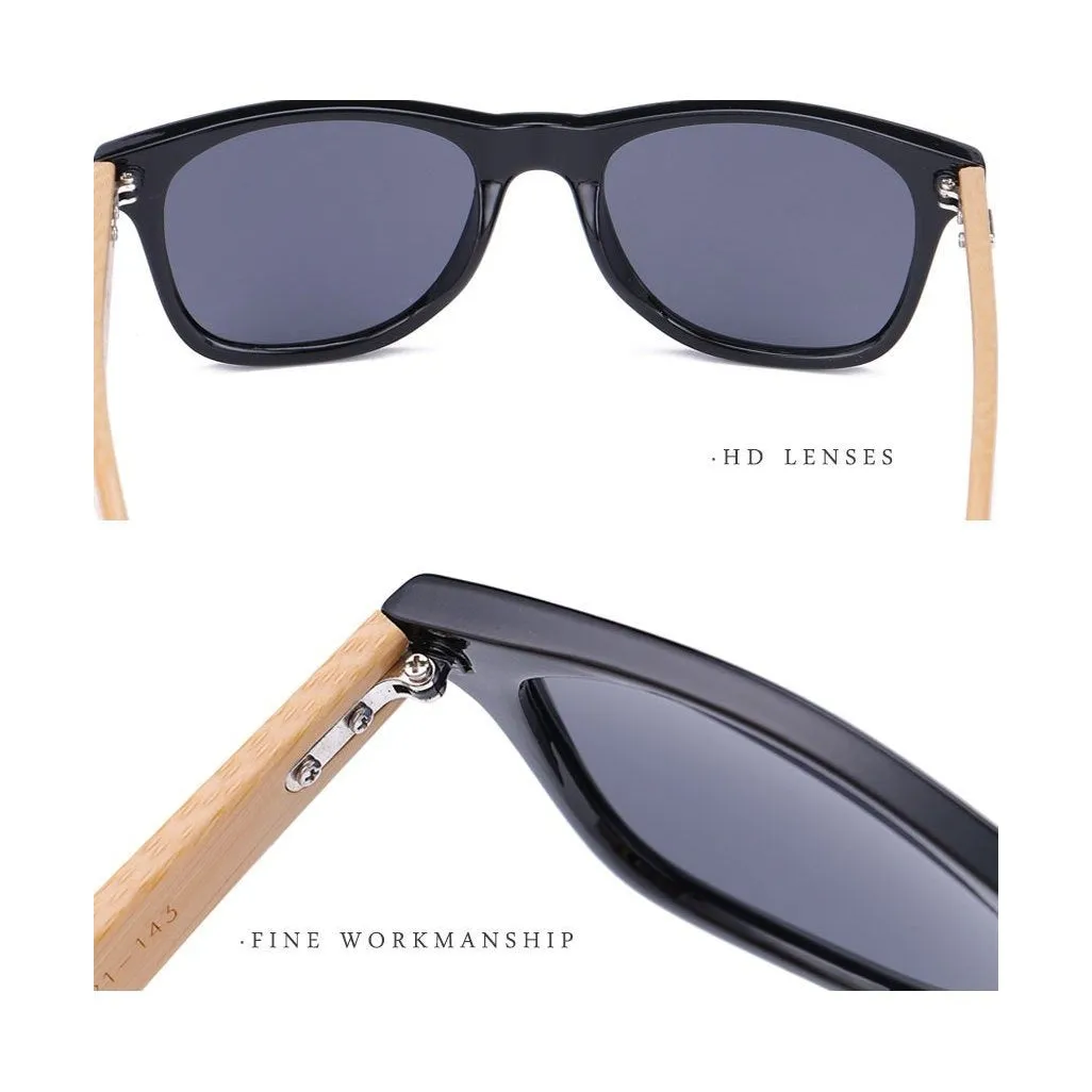 Handcrafted Sunglasses (Unisex) <br> Bamboo & Glass