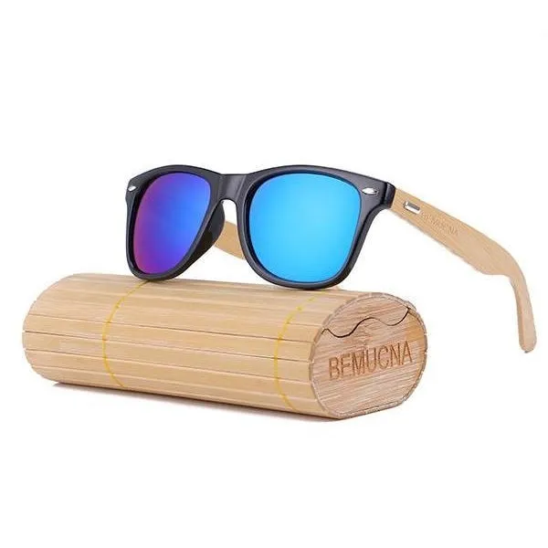 Handcrafted Sunglasses (Unisex) <br> Bamboo & Glass