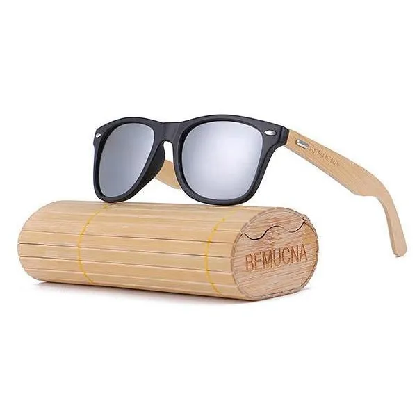 Handcrafted Sunglasses (Unisex) <br> Bamboo & Glass